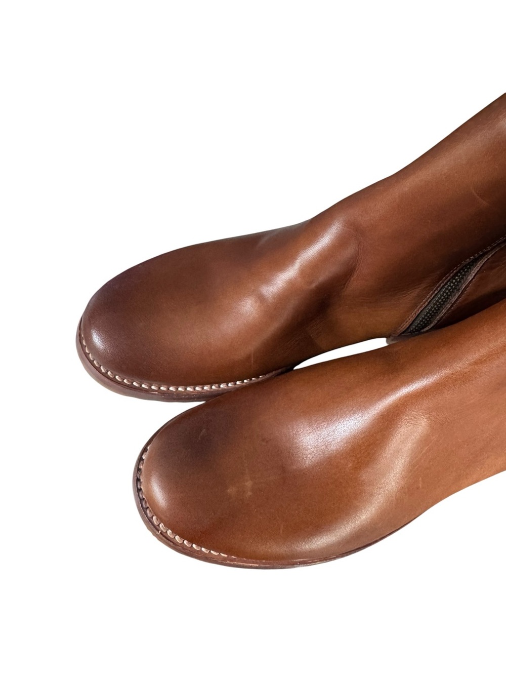 Frye Veronica Chelsea Boot 10 Brown‎ Leather - Picture 2 of 11